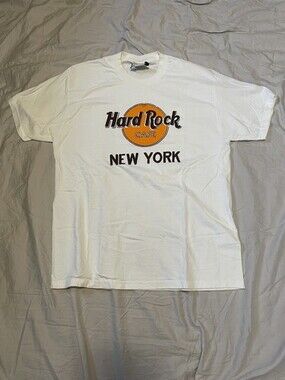 Hard Rock Cafe New York T-Shirt Men’s Size L Made In USA Lee Total Cotton